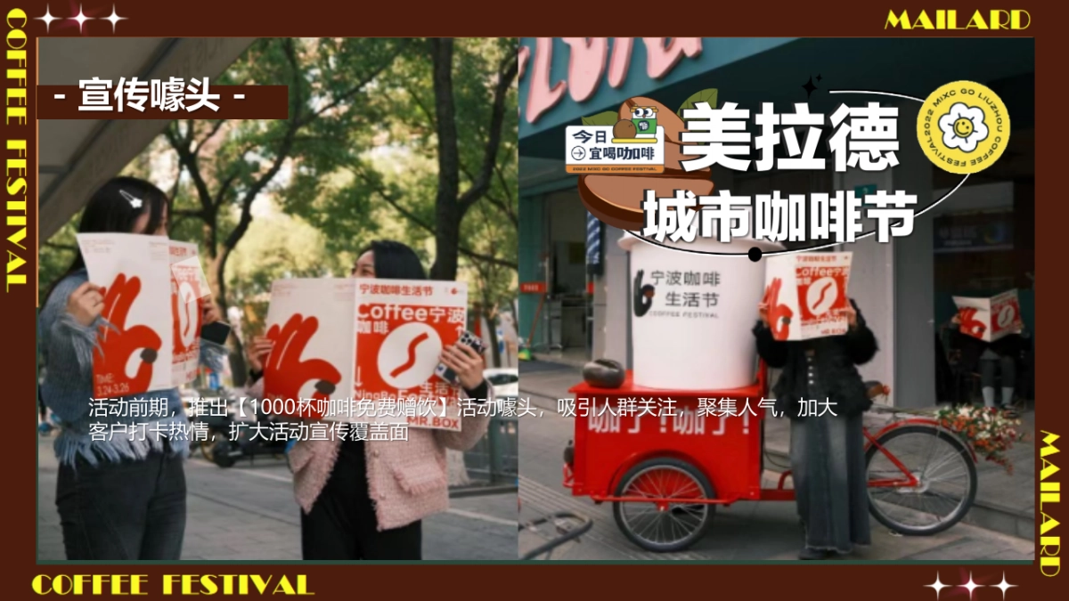 2023秋季美拉德城市复古咖啡生活节主题活动策划案_第10页