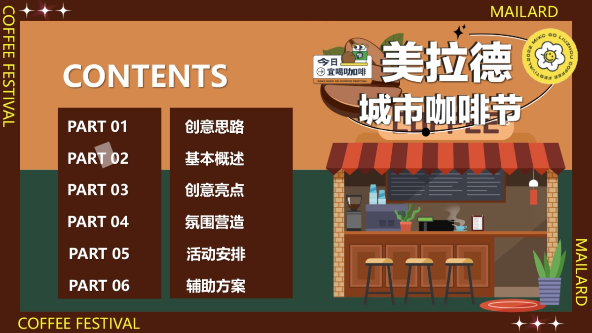 2023秋季美拉德城市复古咖啡生活节主题活动策划案_第2页