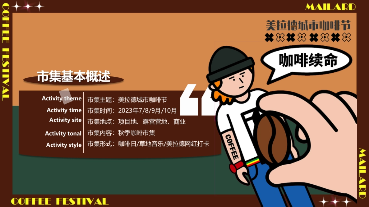 2023秋季美拉德城市复古咖啡生活节主题活动策划案_第9页
