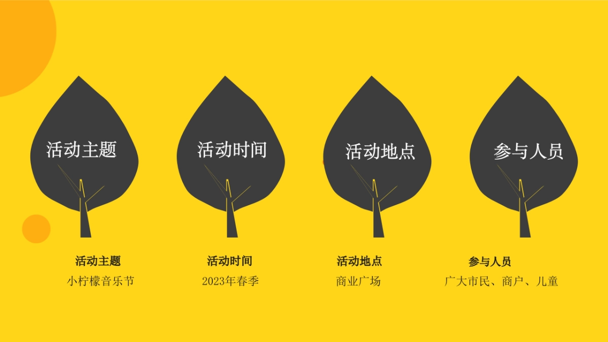 2023商业购物中心春季六一“小柠檬音乐节”活动企划方案_第9页