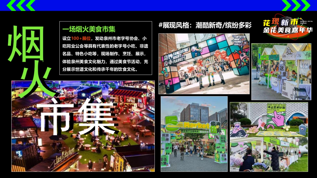 2023文旅景区美食市集嘉年华“花现新市”活动策划方案_第8页