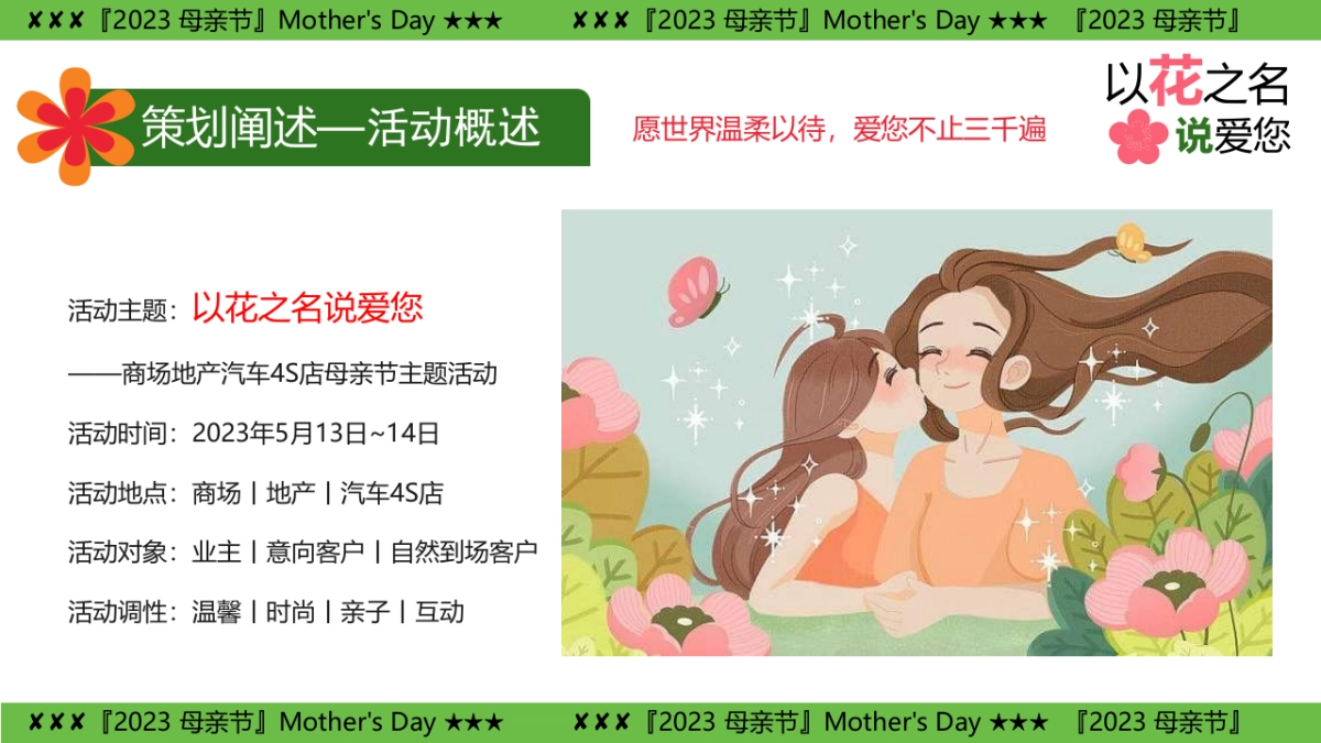 2023以花之名说爱您-母亲节客户答谢会游园暖场嘉年华活动策划方案_第7页