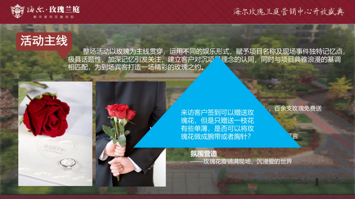 海尔·玫瑰兰庭销售中心开放活动_第1页