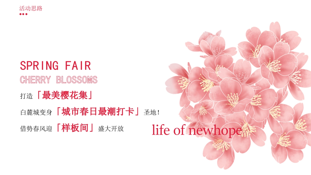 春季樱花集市暨样板间开放“樱花下 白麓集”主题活动策划方案_第2页