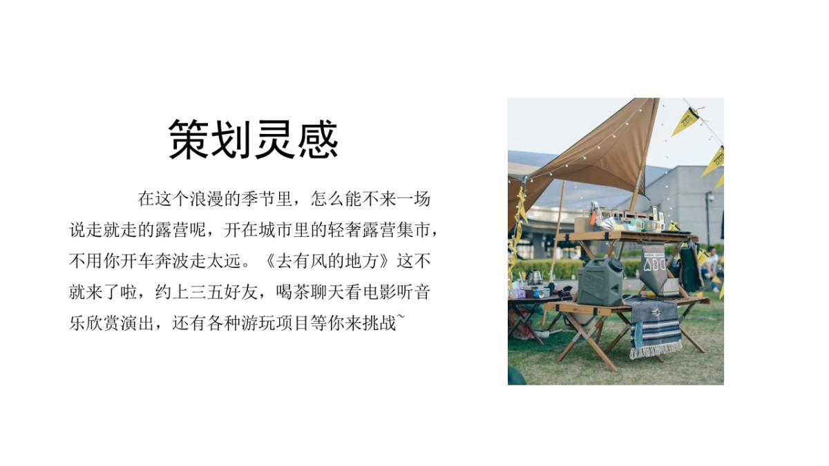 春日有趣露营生活节“去露营吧”主题活动策划方案_第4页