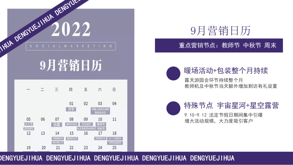 登月计划元宇宙·中秋主题市集露营暖场活动方案_第4页