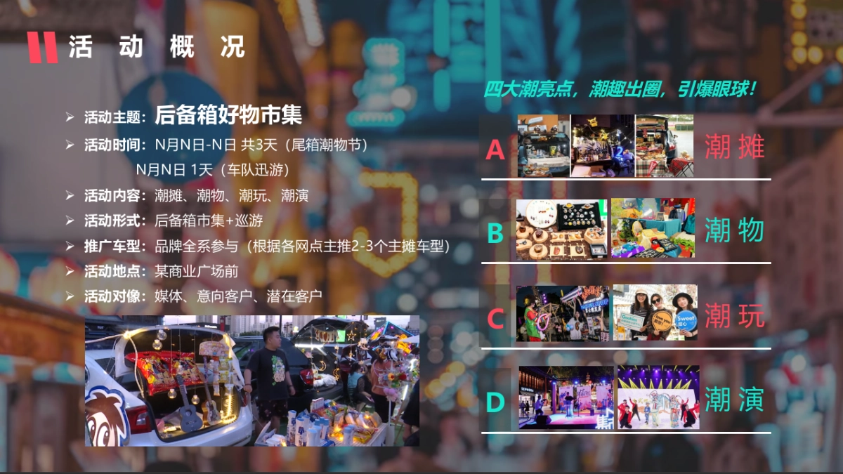 后备箱市集“市集行乐，后备箱好物市集 ”主题活动策划方案_第10页