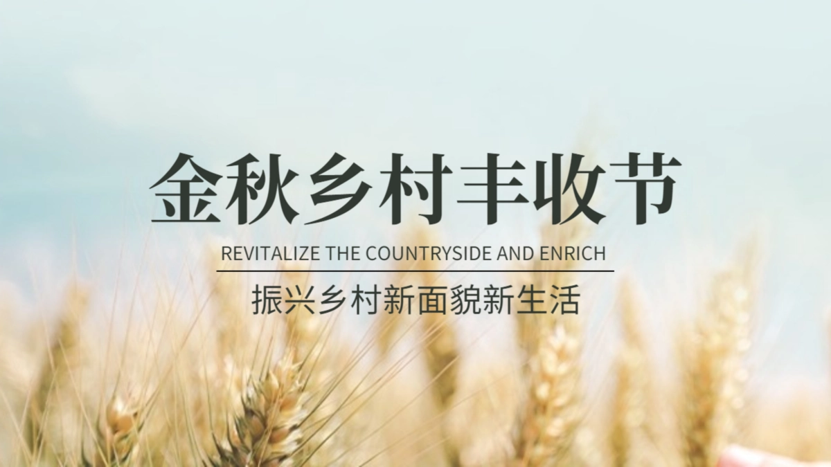 金秋乡村丰收节活动策划方案_第1页