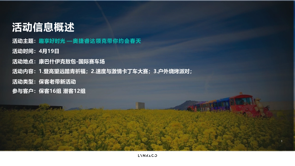 领克4月19日约会春天活动方案_第3页