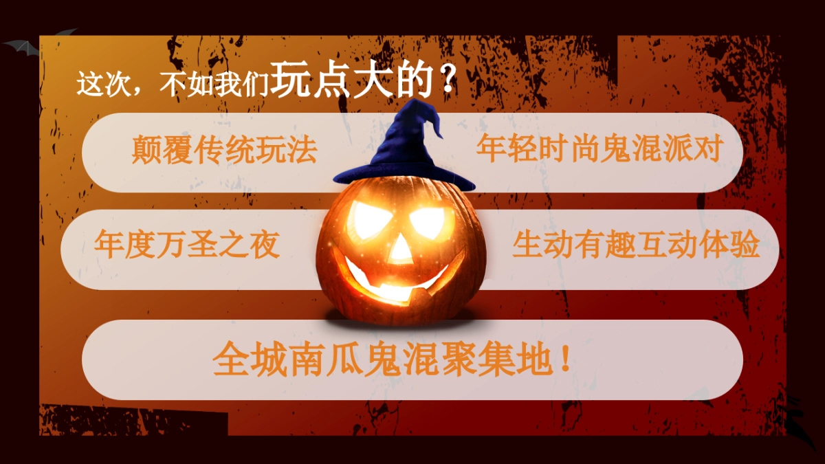 商业购物中心万圣节南瓜鬼混狂欢主题浸式场景互动体验活动策划方案-66P_第5页