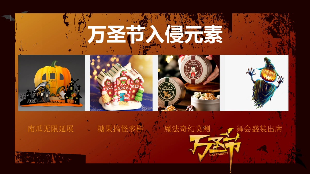 商业购物中心万圣节南瓜鬼混狂欢主题浸式场景互动体验活动策划方案-66P_第7页