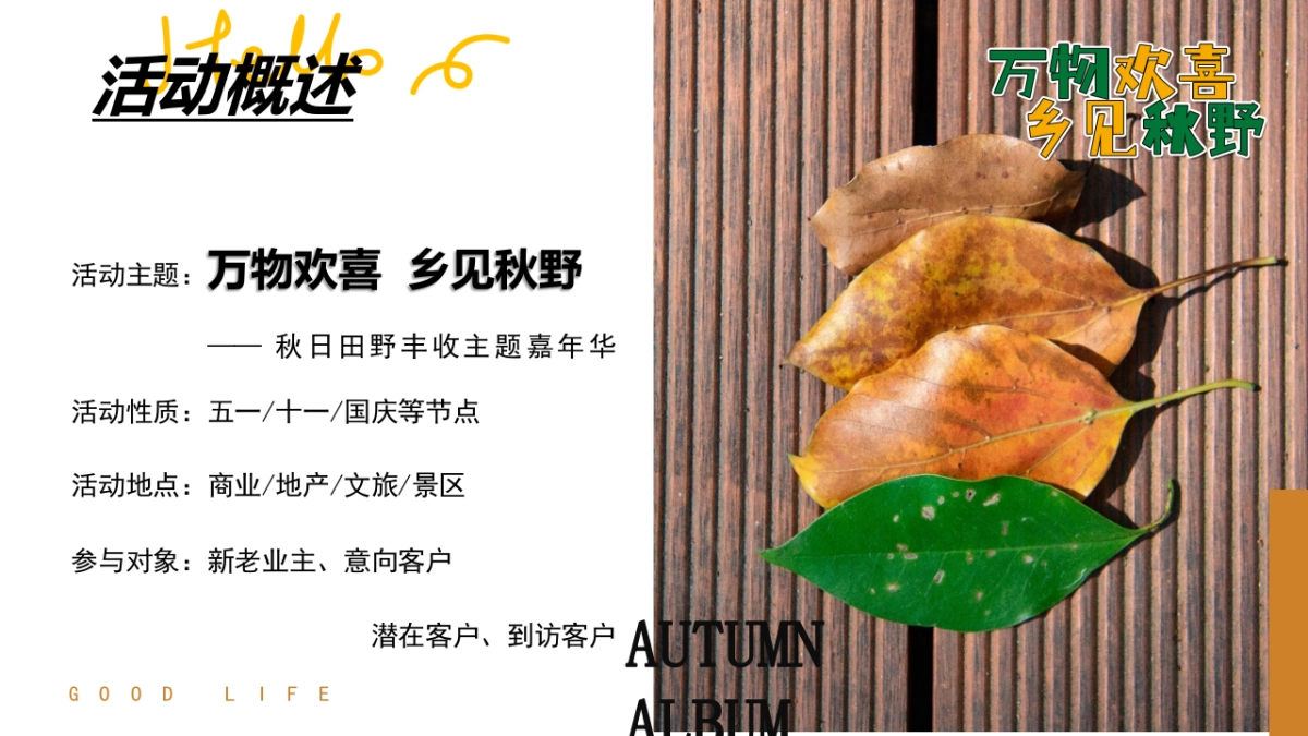 万物欢喜 乡见秋野 秋日田野丰收主题嘉年华活动策划方案-56P_第7页