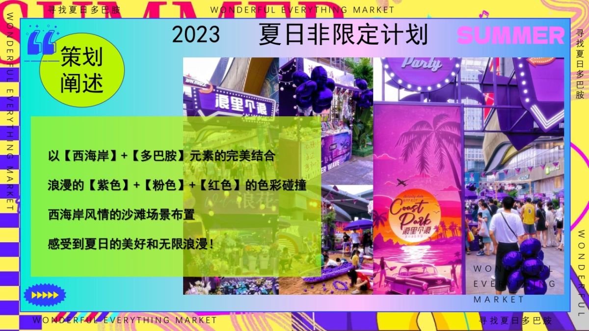 夏日多巴胺狂欢节西海岸风格海岛造浪市集音乐节电影节嘉年华游园会活动策划方案_第4页
