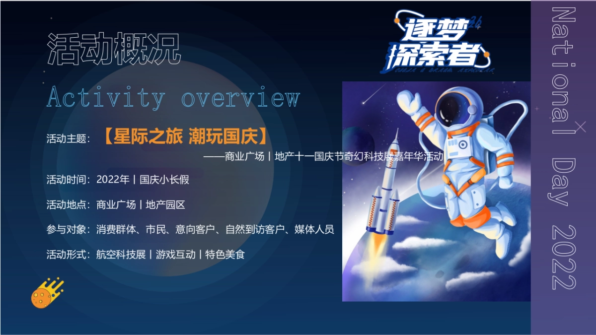 星际之旅 潮玩国庆奇幻航空航天科技展嘉年华活动策划方案-50P_第8页