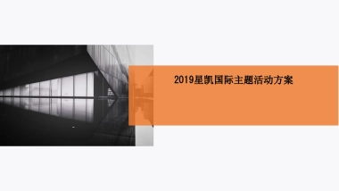 星凯国际酒店航空展马戏团萌宠嘉年华策划案