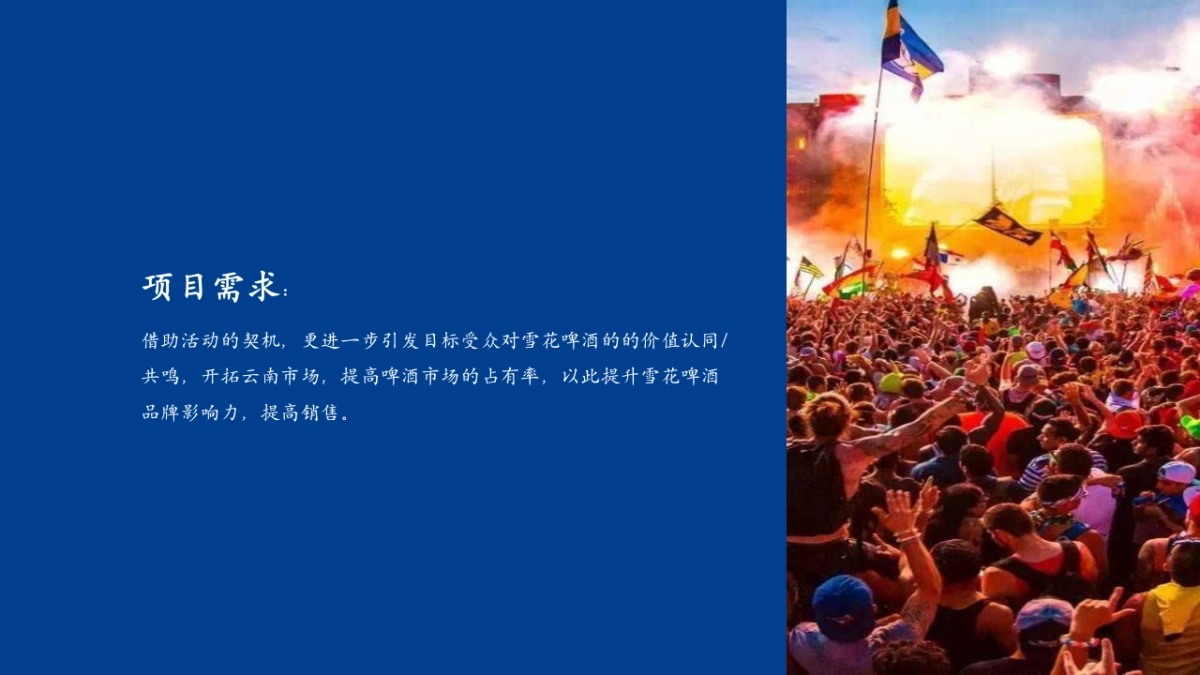 雪花民族啤酒节(年轻无极限 无畏共天涯主题)活动策划方案_第2页