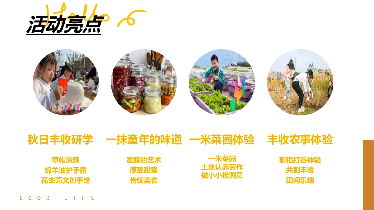 遇见秋日季 探索新趣意秋季主题户外农场秋收体验嘉年华活动策划方案-53P_第9页