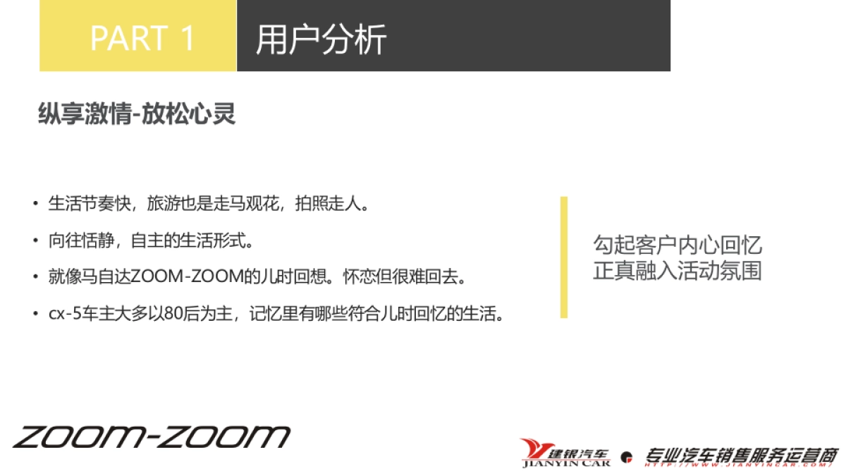 长安马自达荆门金马向往的生活活动方案_第4页