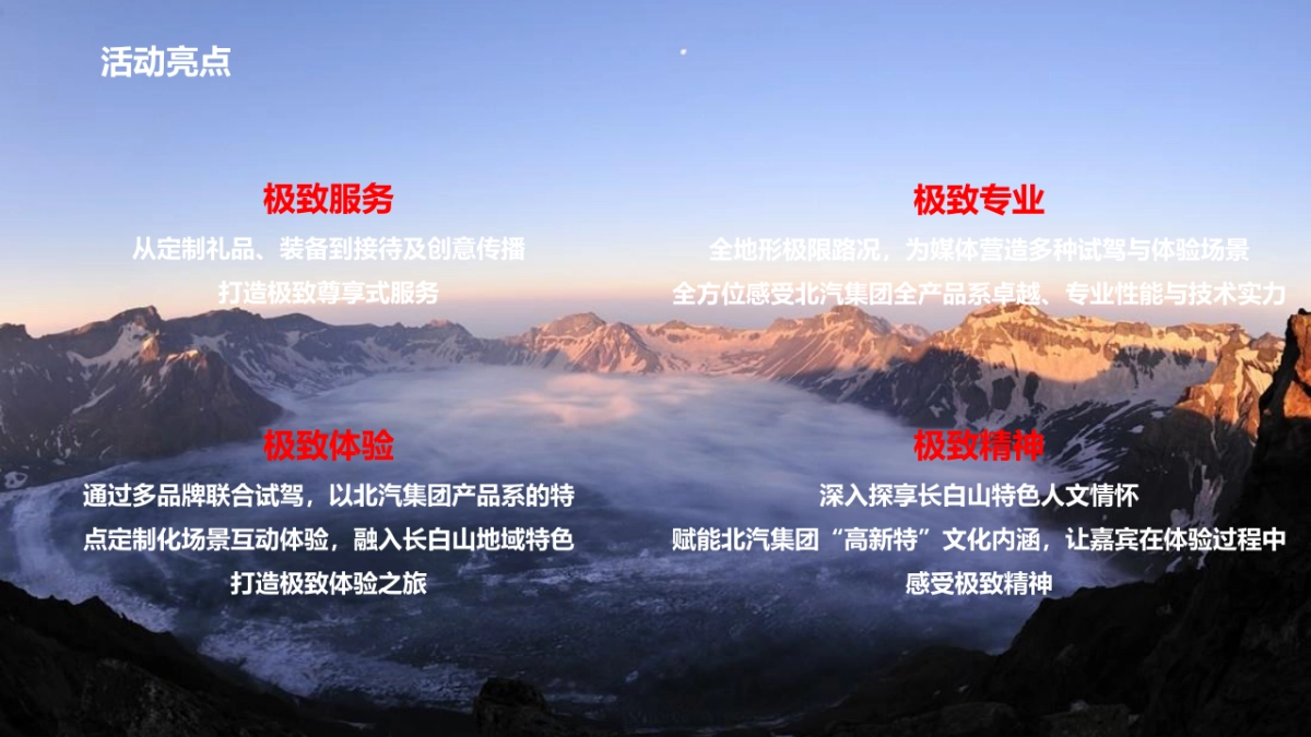 2022北汽集团长白山冰雪极致之旅活动方案_第5页