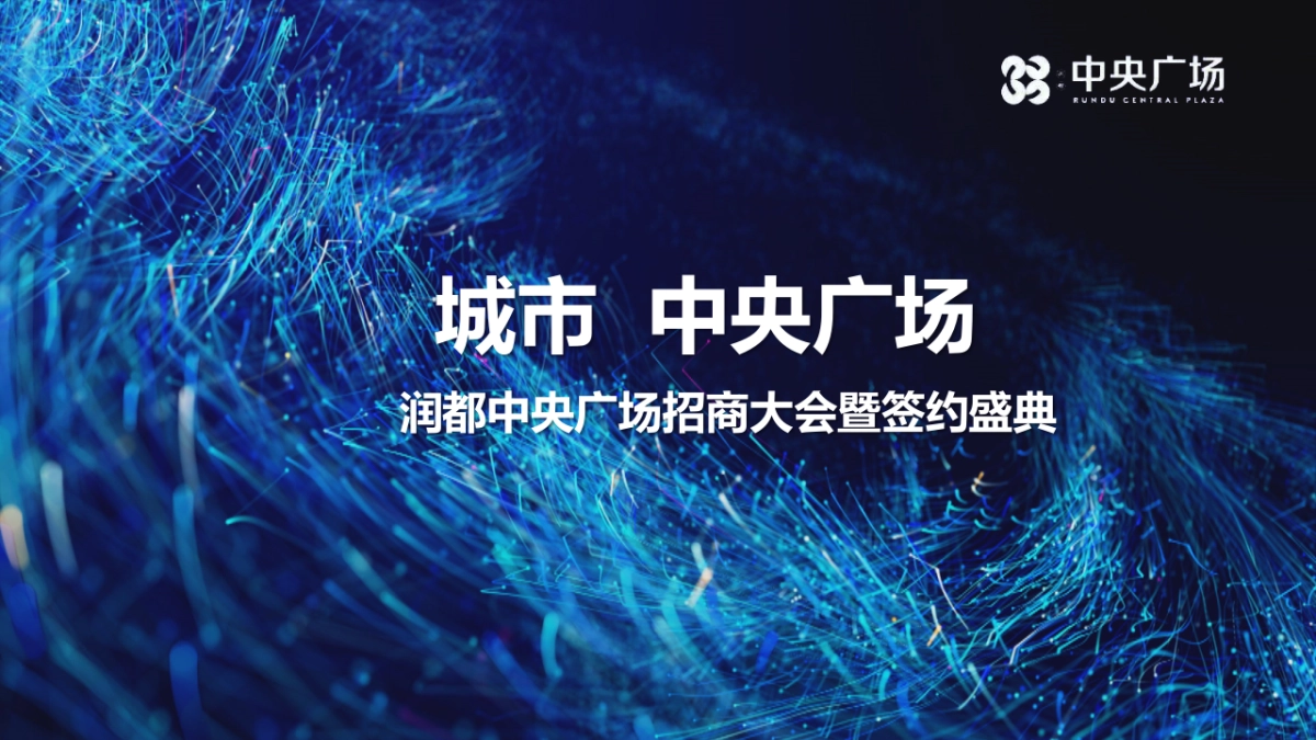 2017润都中央广场招商大会暨签约盛典策划案_第1页
