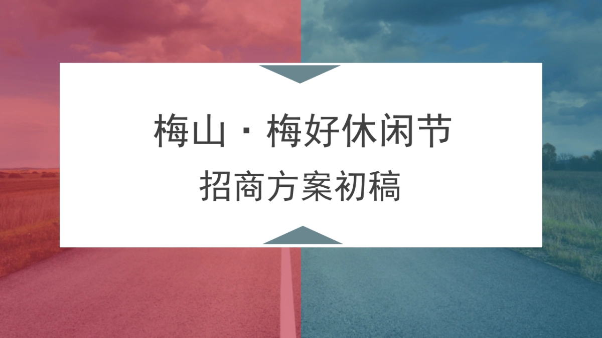 2018梅山梅好休96.闲节招商方案_第1页