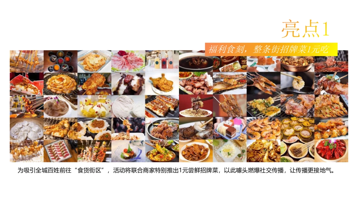 2020城市夜经济食货街区全民消夏美食文化节招商案_第4页