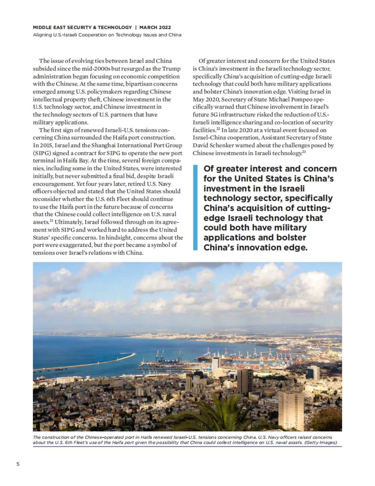 2022-调整美国—以色列在科技和中国问题上的合作（英）-新美国安全中心-23页_第8页