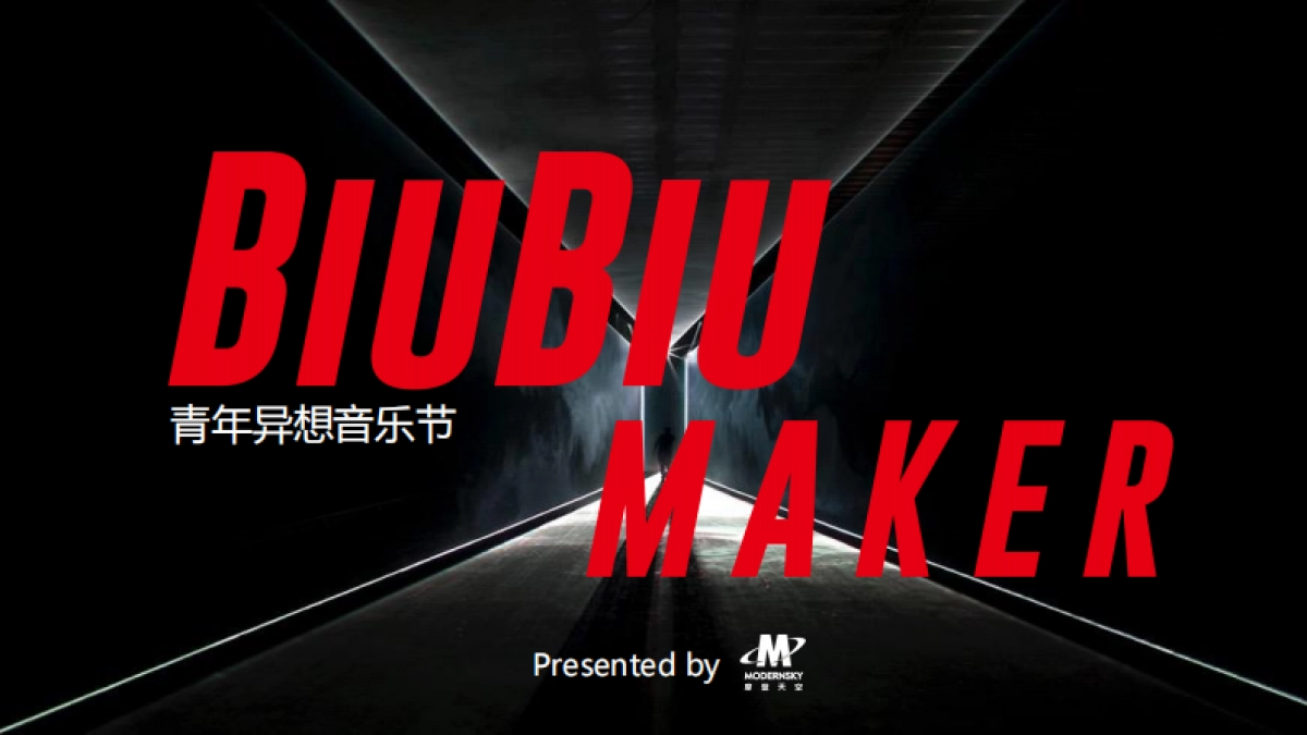 BIUBIUMAKER-青年异想音乐节品牌合作方案_第1页
