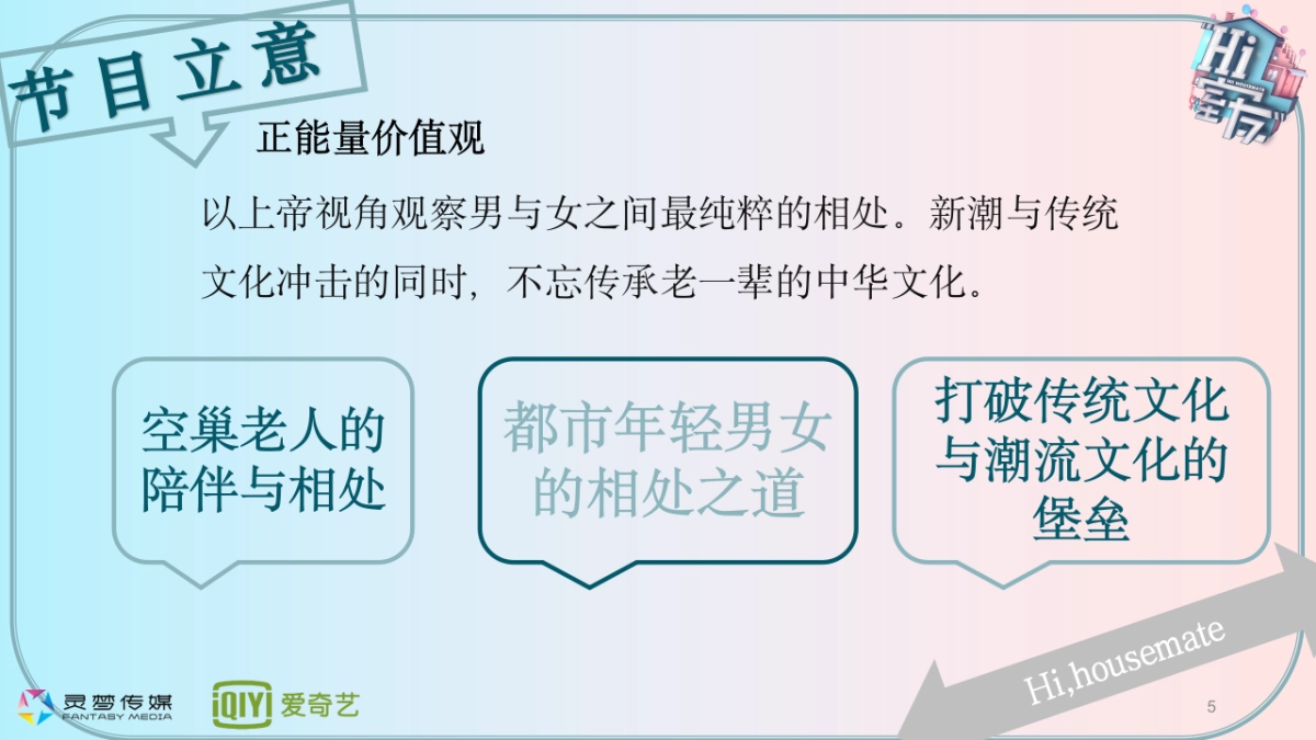 爱奇艺《Hi室友》综艺节目 商务方案_第5页