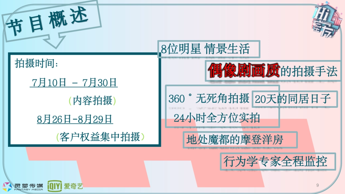 爱奇艺《Hi室友》综艺节目 商务方案_第9页