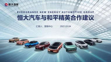 恒大汽车与和平精英合作建议