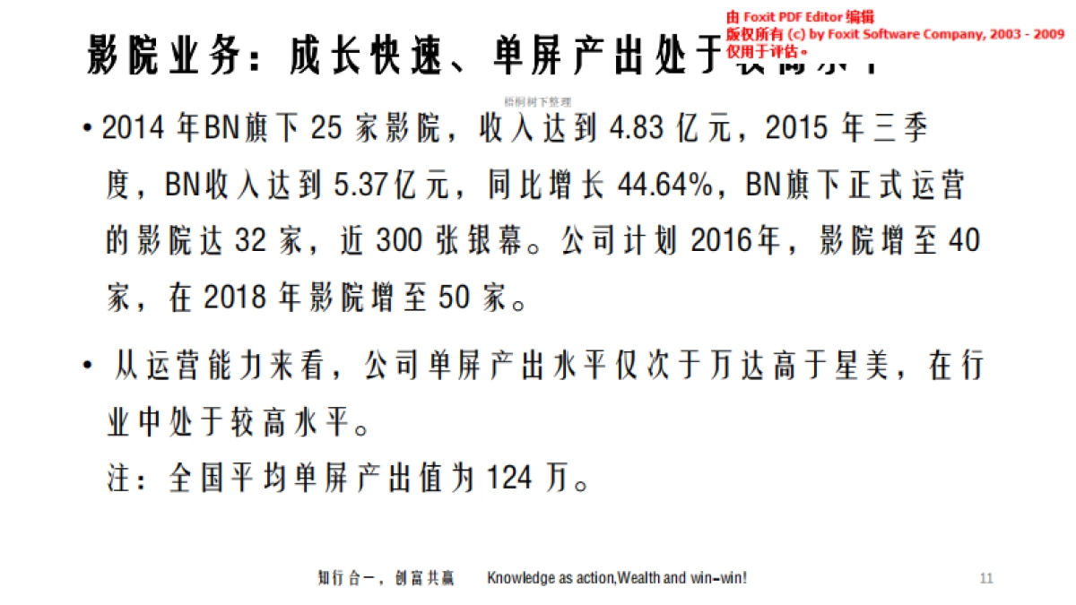 BN影业集团基金招募. 商业计划书_第10页