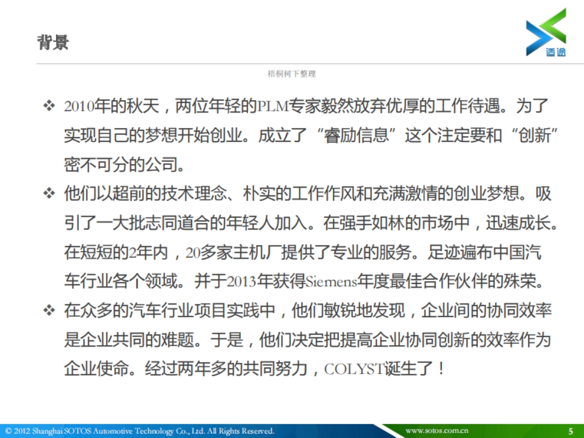 COLYST 共享SAAS管理平台 商业计划书_第5页