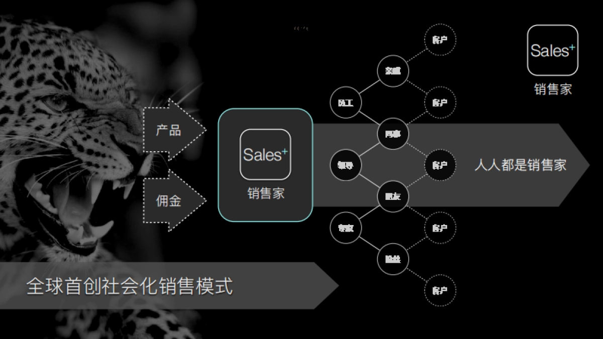Sales+ 销售家 共享经济的社会化销售 商业计划书_第2页