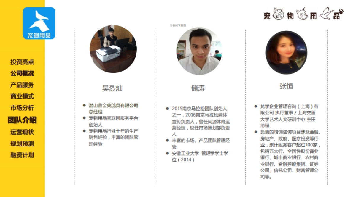 宠物用品互联网服务平台商业计划书_第8页