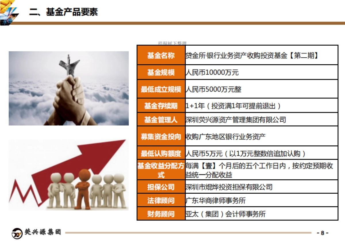 贷金所银行业务资产收购基金商业计划书_第8页