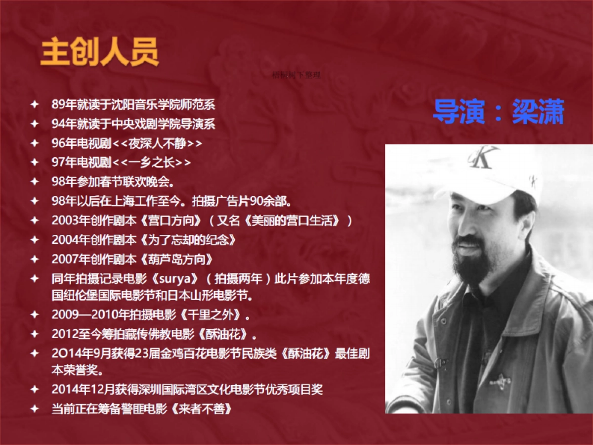 电影《酥油花》商业计划书_第4页