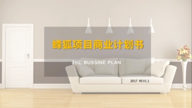 蜂狐项目商业计划书1.1