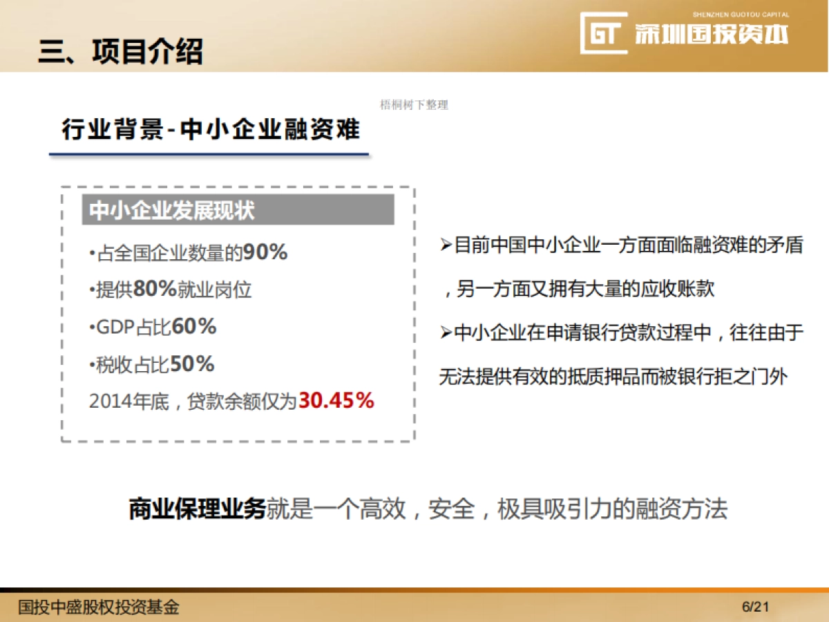 国投中盛股权投资基金二期商业计划书_第6页