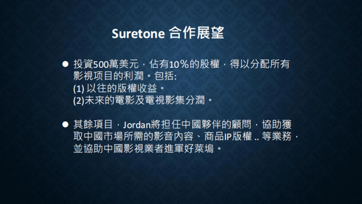 好莱坞suretone影视集商业计划书_第3页