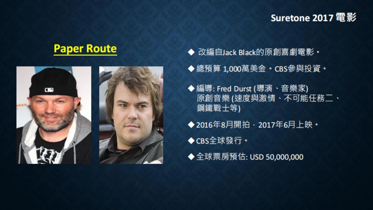 好莱坞suretone影视集商业计划书_第9页