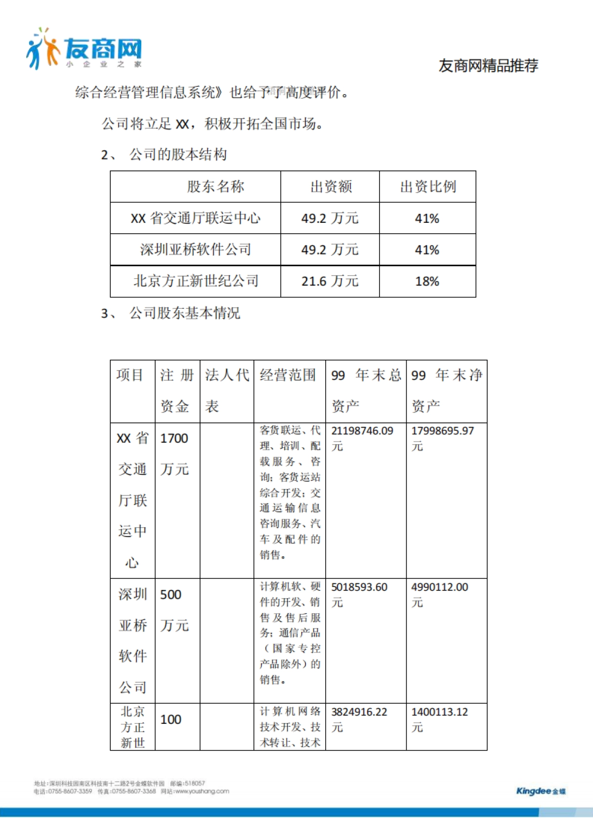 计算机公司商业计划书_第6页
