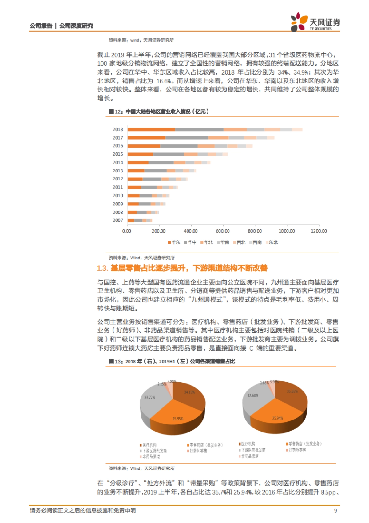 九州通-民营医药商业龙头，医改变局中的“破”与“立”_第9页