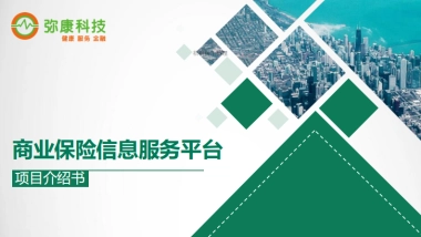 弥康科技商业计划书