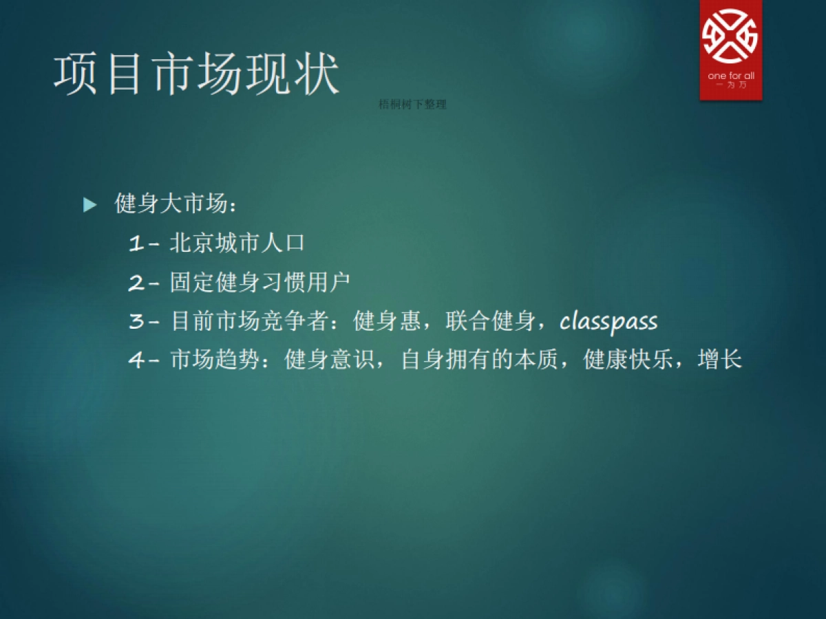 享健身 共享健身 商业计划书_第2页