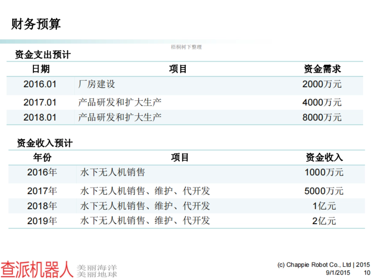 水下无人机产业化项目商业计划书_第10页