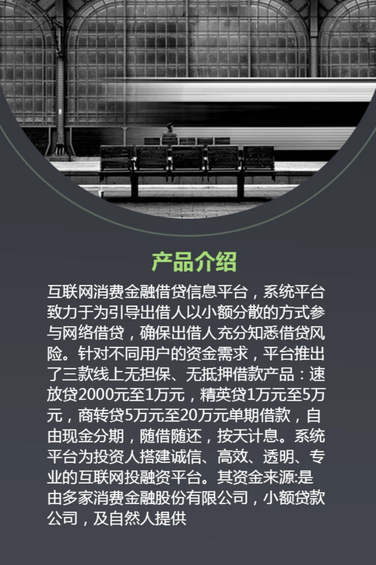 速放贷商业计划书_第6页