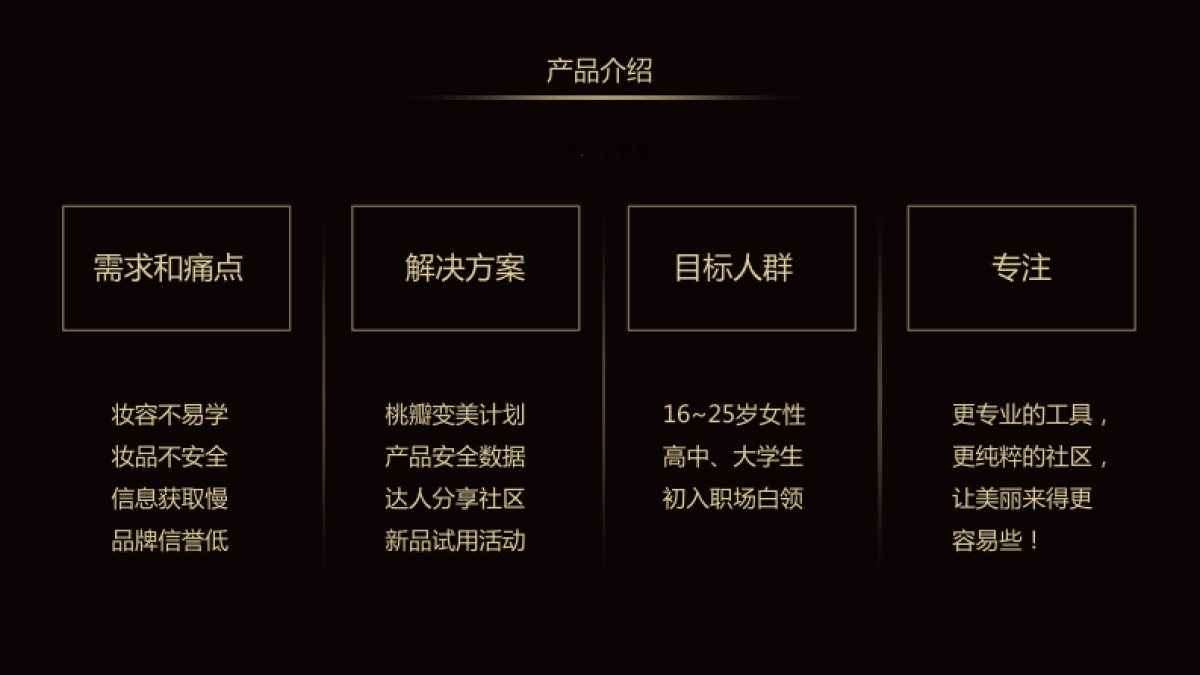 桃瓣美妆-pre+A-商业计划书_第2页