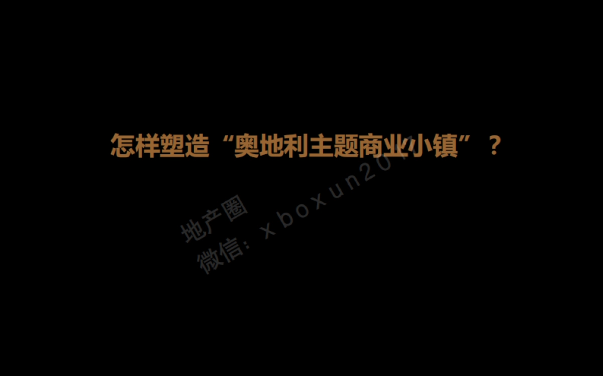 五矿·哈施塔特主题商业小镇策略案_第10页