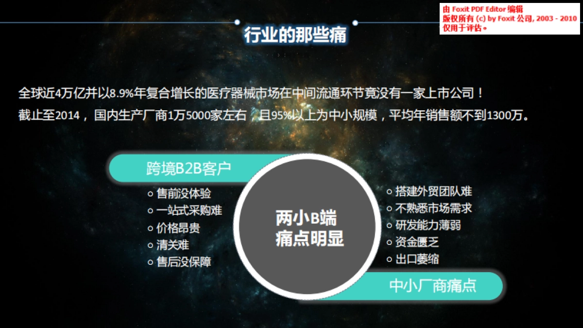 医疗器械跨境B2B商业计划书_第5页